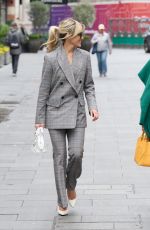 ASHLEY ROBERTS and AMANDA HOLDEN Leaves Global Radio in London 03/10/2022