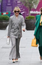 ASHLEY ROBERTS and AMANDA HOLDEN Leaves Global Radio in London 03/10/2022