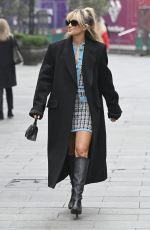 ASHLEY ROBERTS at Global Radio Studios in London 03/03/2022