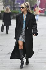 ASHLEY ROBERTS at Global Radio Studios in London 03/03/2022