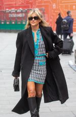 ASHLEY ROBERTS at Global Radio Studios in London 03/03/2022