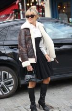 ASHLEY ROBERTS at Global Radio Studios in London 03/07/2022