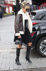 ASHLEY ROBERTS at Global Radio Studios in London 03/07/2022