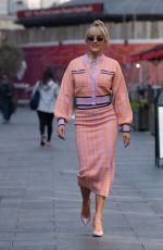 ASHLEY ROBERTS at Global Radio Studios in London 03/23/2022