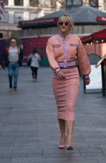 ASHLEY ROBERTS at Global Radio Studios in London 03/23/2022