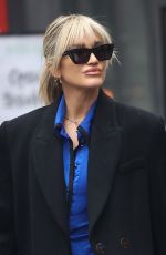 ASHLEY ROBERTS at Heart Radio in London 03/16/2022