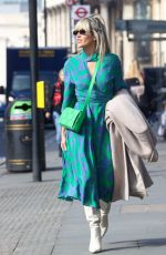 ASHLEY ROBERTS Heading to a Press Launch in London 03/15/2022