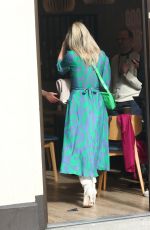 ASHLEY ROBERTS Heading to a Press Launch in London 03/15/2022