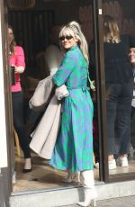 ASHLEY ROBERTS Heading to a Press Launch in London 03/15/2022