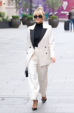 ASHLEY ROBERTS Leaves Global Radio in London 03/04/2022
