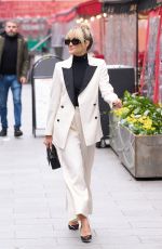 ASHLEY ROBERTS Leaves Global Radio in London 03/04/2022