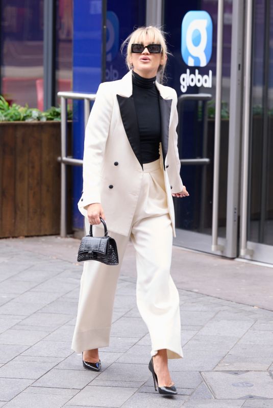 ASHLEY ROBERTS Leaves Global Radio in London 03/04/2022