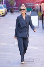 ASHLEY ROBERTS Leaves Global Radio Studios in London 03/17/2022