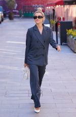 ASHLEY ROBERTS Leaves Global Radio Studios in London 03/17/2022