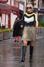 ASHLEY ROBERTS Leaves Global Radio Studios in London 03/22/2022