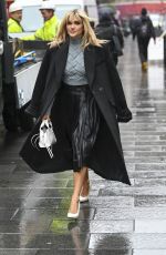 ASHLEY ROBERTS Leaves Global Studios in London 03/01/2022