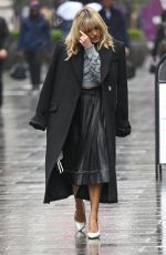 ASHLEY ROBERTS Leaves Global Studios in London 03/01/2022