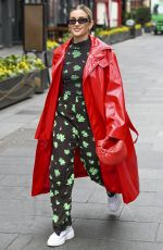 ASHLEY ROBERTS Leaves Global Studios in London 03/11/2022