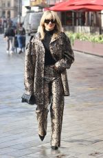 ASHLEY ROBERTS Leaves Heart Radio in London 03/21/2022