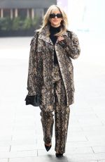 ASHLEY ROBERTS Leaves Heart Radio in London 03/21/2022