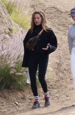 ASHLEY TISDALE Out Hiking with a Friend in Hollywood Hills 03/04/2022