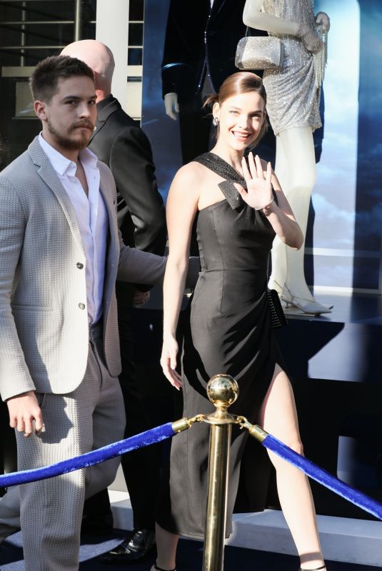 BARBARA PALVIN Arrives at Giorgio Armani Pre-oscars Event in Beverly Hills 03/26/2022