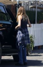 BEHATI PRINSLOO Leaves a Meeting in Los Angeles 03/21/2022