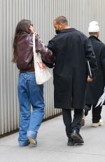 BELLA HADID Arrives at Museum of Modern Art in New York 03/22/2022
