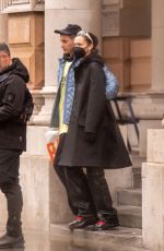 BELLA HADID Arrives at Royal Academy of Arts in London 03/13/2022