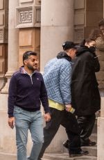 BELLA HADID Arrives at Royal Academy of Arts in London 03/13/2022