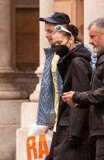 BELLA HADID Arrives at Royal Academy of Arts in London 03/13/2022