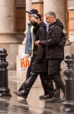 BELLA HADID Arrives at Royal Academy of Arts in London 03/13/2022