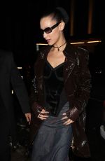 BELLA HADID at Burberry Dinner in London 03/11/2022