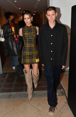 BELLA HADID Leaves Off-White Show at Paris Fashion Week 02/28/2022