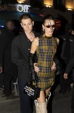 BELLA HADID Leaves Off-White Show at Paris Fashion Week 02/28/2022