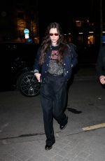 BELLA HADID Night Out in Paris 03/05/2022