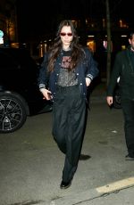 BELLA HADID Night Out in Paris 03/05/2022