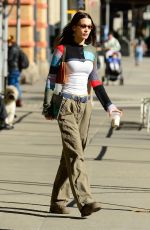 BELLA HADID Out and About in New York 03/21/2022