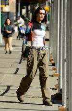BELLA HADID Out and About in New York 03/21/2022