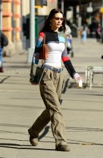 BELLA HADID Out and About in New York 03/21/2022