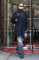 BELLA HADID Out and About in Paris 03/06/2022