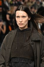 BELLA HADID Walks Runway at Givenchy Fashion Show in Paris 03/06/2022