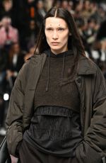 BELLA HADID Walks Runway at Givenchy Fashion Show in Paris 03/06/2022