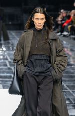 BELLA HADID Walks Runway at Givenchy Fashion Show in Paris 03/06/2022