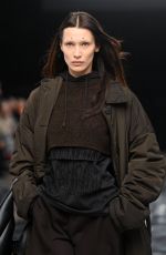 BELLA HADID Walks Runway at Givenchy Fashion Show in Paris 03/06/2022