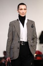 BELLA HADID Walks Runway at Ralph Lauren Fashion Show in New York 03/22/2022