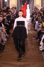 BELLA HADID Walks Runway at Sacai Fashion Show in Paris 03/07/2022