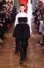 BELLA HADID Walks Runway at Sacai Fashion Show in Paris 03/07/2022