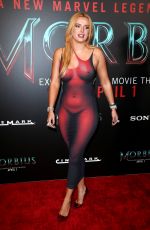 BELLA THORNE at Morbius Fan Special Screening at Cinemark Playa Vista and XD in Los Angeles 03/30/2022