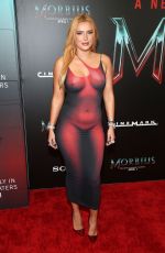 BELLA THORNE at Morbius Fan Special Screening at Cinemark Playa Vista and XD in Los Angeles 03/30/2022
